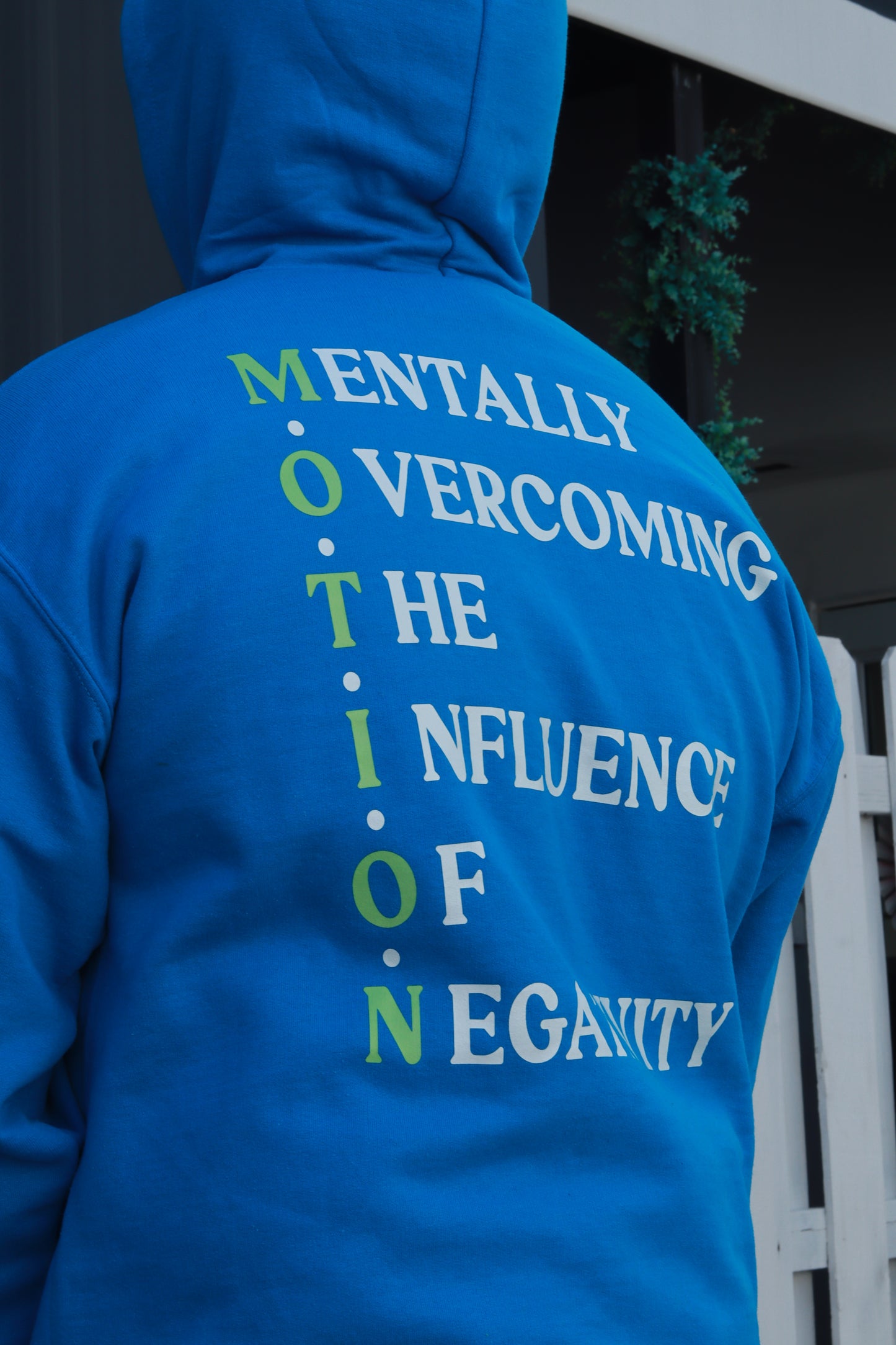 "Got Motion?" Hoodie- (Blue/Green)