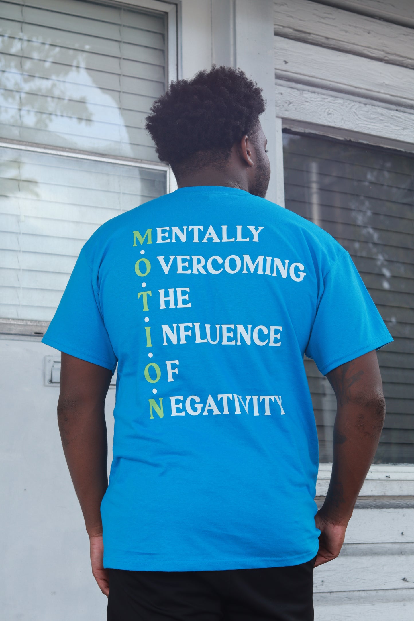"Got Motion?" Tee - (Blue/Green)