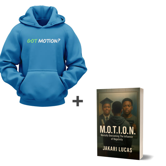 M.O.T.I.O.N Hoodie+ M.O.T.I.O.N Book