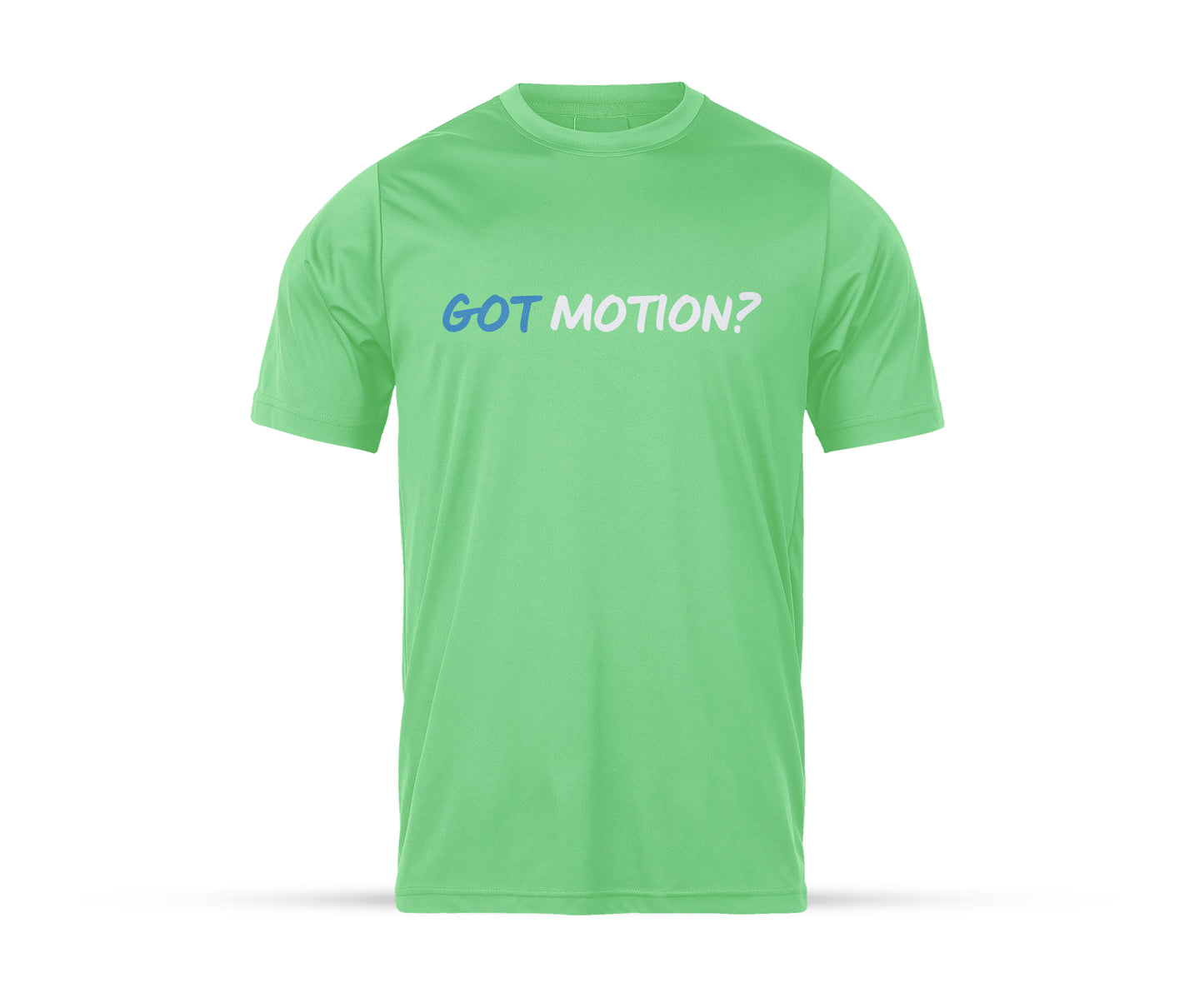 "Got Motion?" Tee - (Green/Blue)
