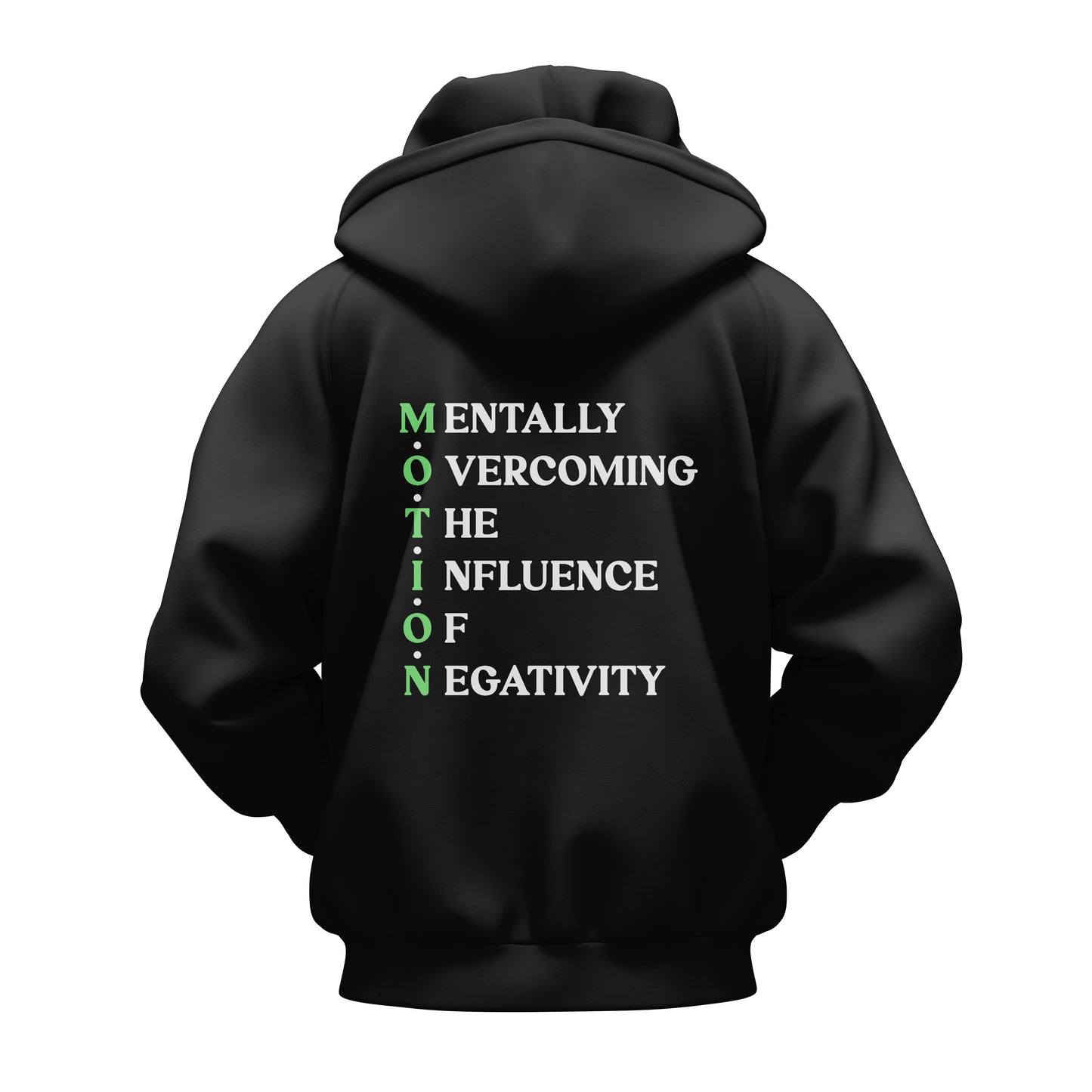 "Got Motion?" Hoodie- (Black/Green)