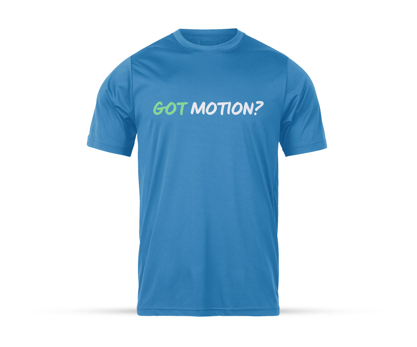"Got Motion?" Tee - (Blue/Green)