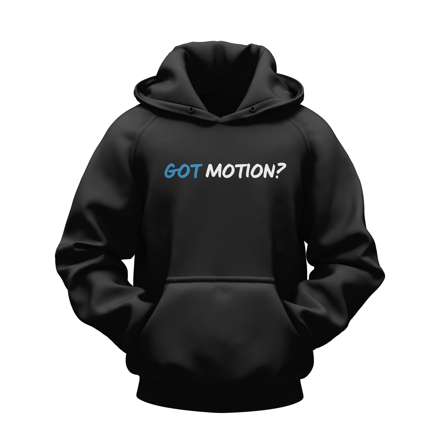 "Got Motion?" Hoodie- (Black/Blue)